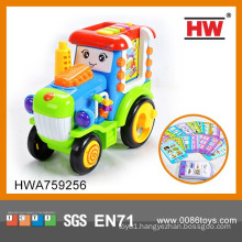 Educational Learning Tractor Card Toys Kids Learning Toys